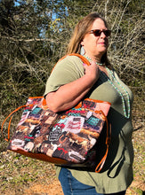 Load image into Gallery viewer, Western Print Large Weekender Bag
