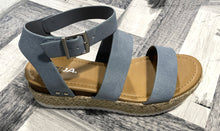 Load image into Gallery viewer, Light Blue Platform Sandals
