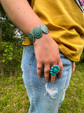 Load image into Gallery viewer, “Delta Dawn” Concho Bracelets
