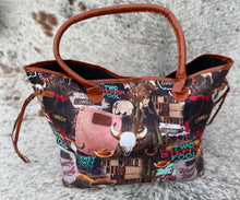 Load image into Gallery viewer, Western Print Large Weekender Bag
